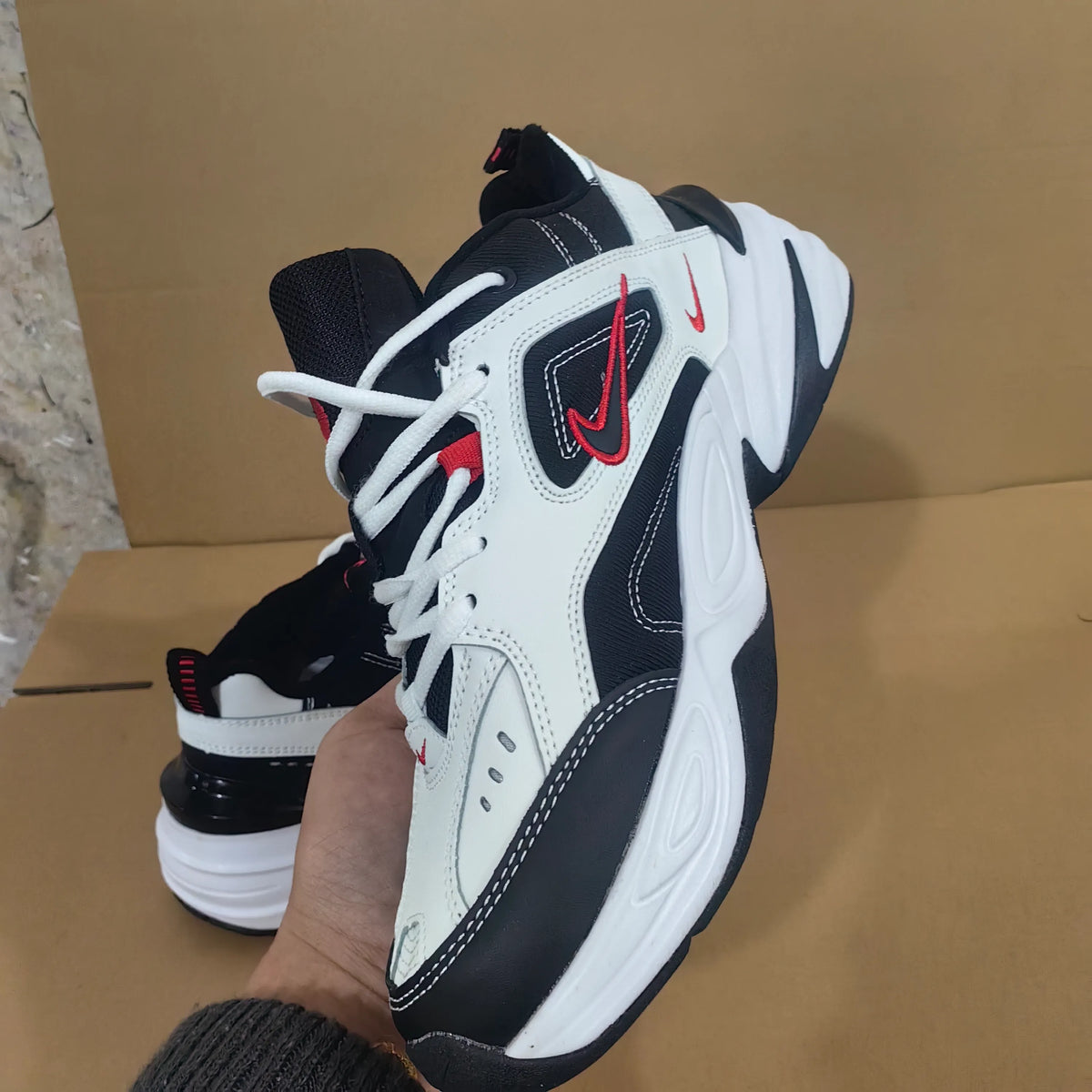 M2K Tekno 'White Black' Shoes Sneakers - nk0004784 image 5