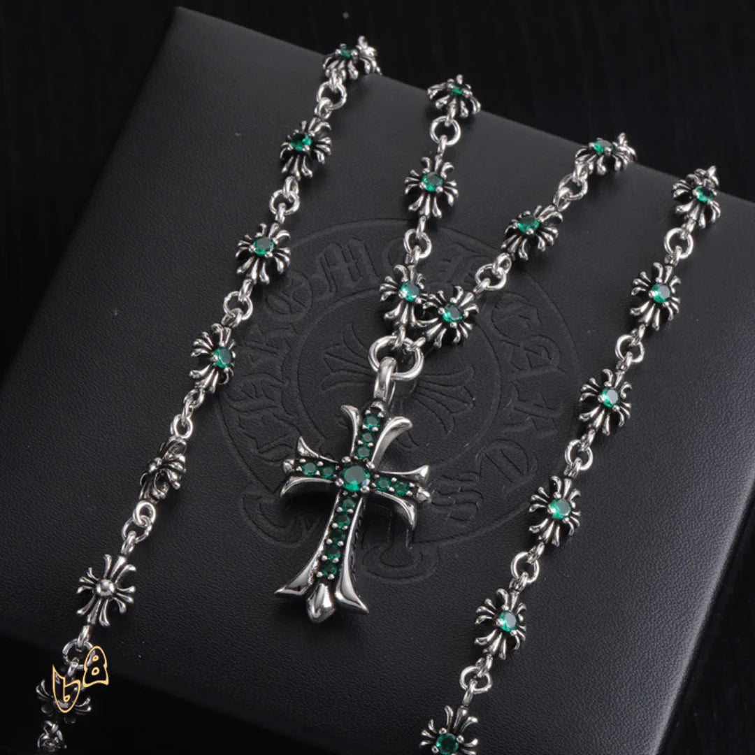 CH Cross Pendant Necklace - CH0038 image 1