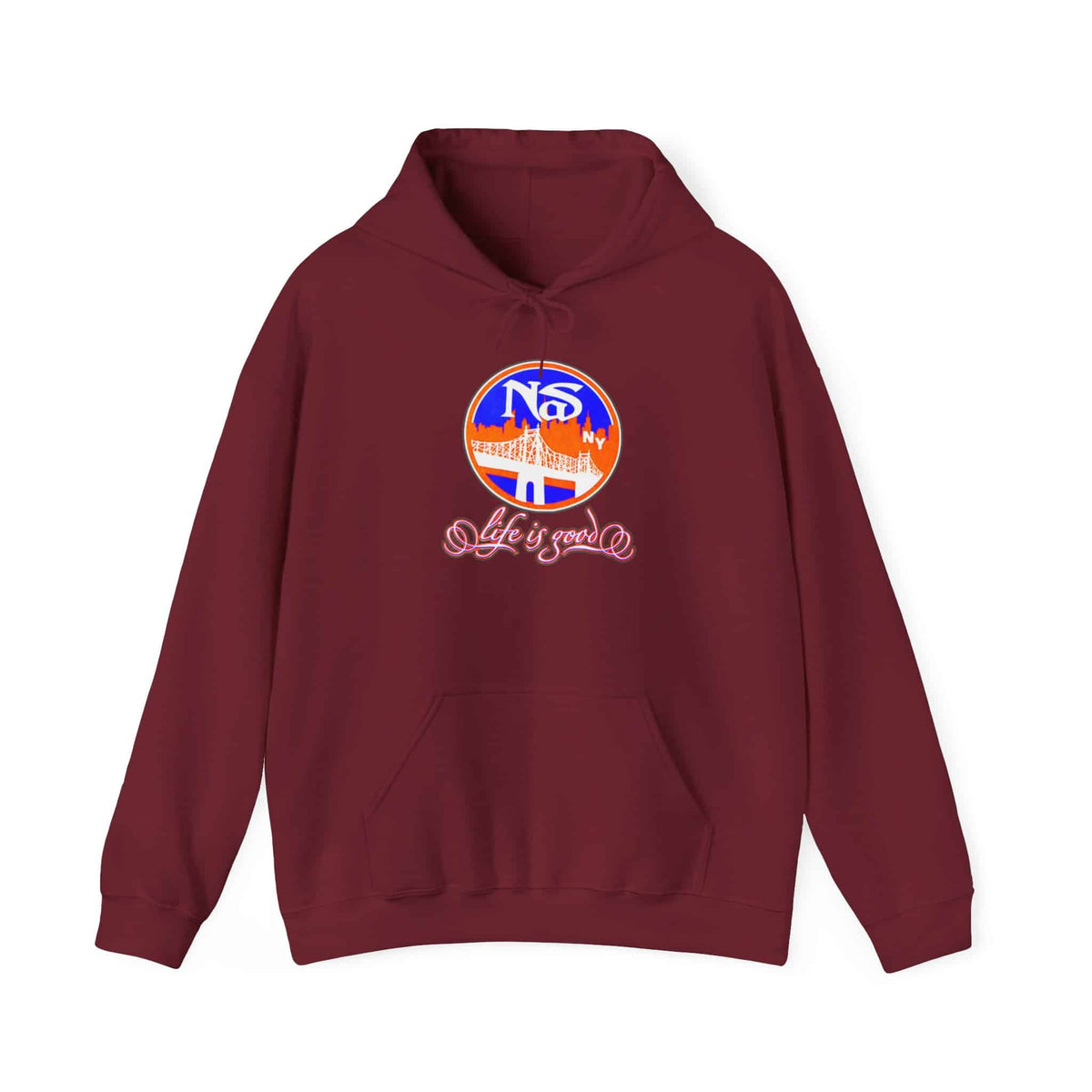 Life Is Good Hooded Sweatshirt image