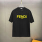FD Logo-Print Cotton T-Shirt - FD0013 image 1