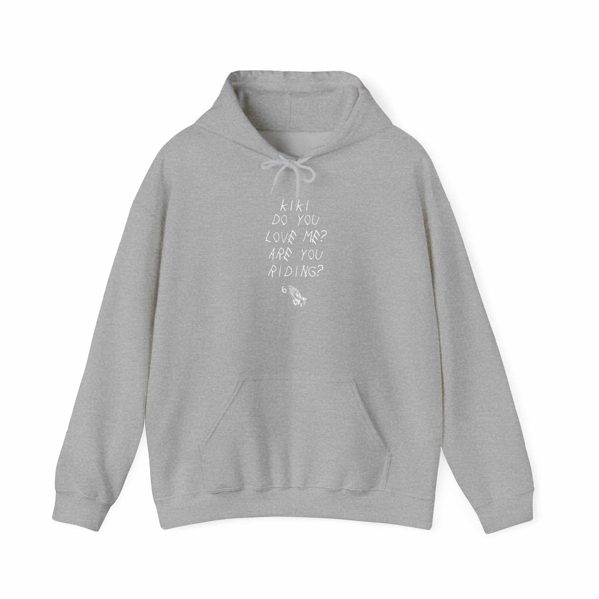 Kiki Loves Me Unisex Heavy Blend™ Hooded Sweatshirt - L, Sport Grey image