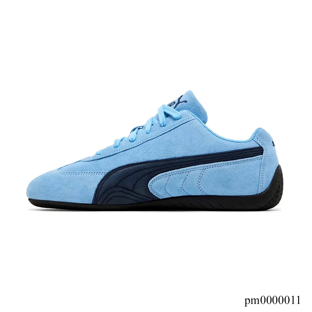 PM Speedcat Archive Light Blue Club Navy Shoes Sneakers - pm0000011 image 1