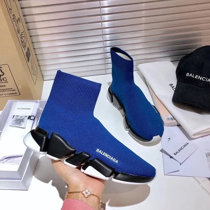 BLCG Speed 2.0 Recycled Knit Blue Black Shoes Sneakers - bl0000009 image 4