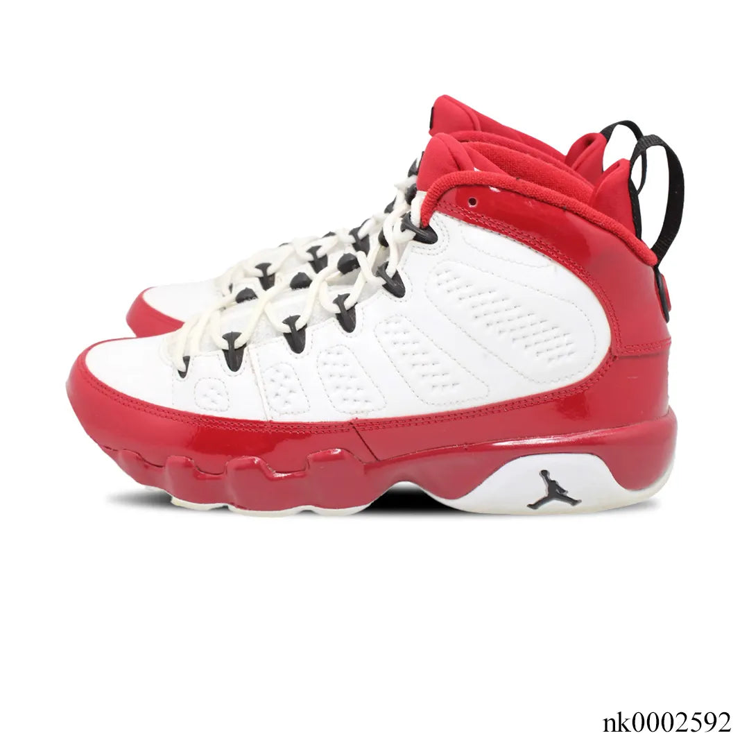 AJ 9 Retro White Gym Red Shoes Sneakers - nk0002592 image 1