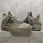 Nigel Sylvester x AJ 4 Army Green Mamba Shoes Sneakers - nk0004631 image 7