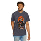 Retro Skater Skeleton Halloween Unisex Garment-Dyed T-shirt image 83