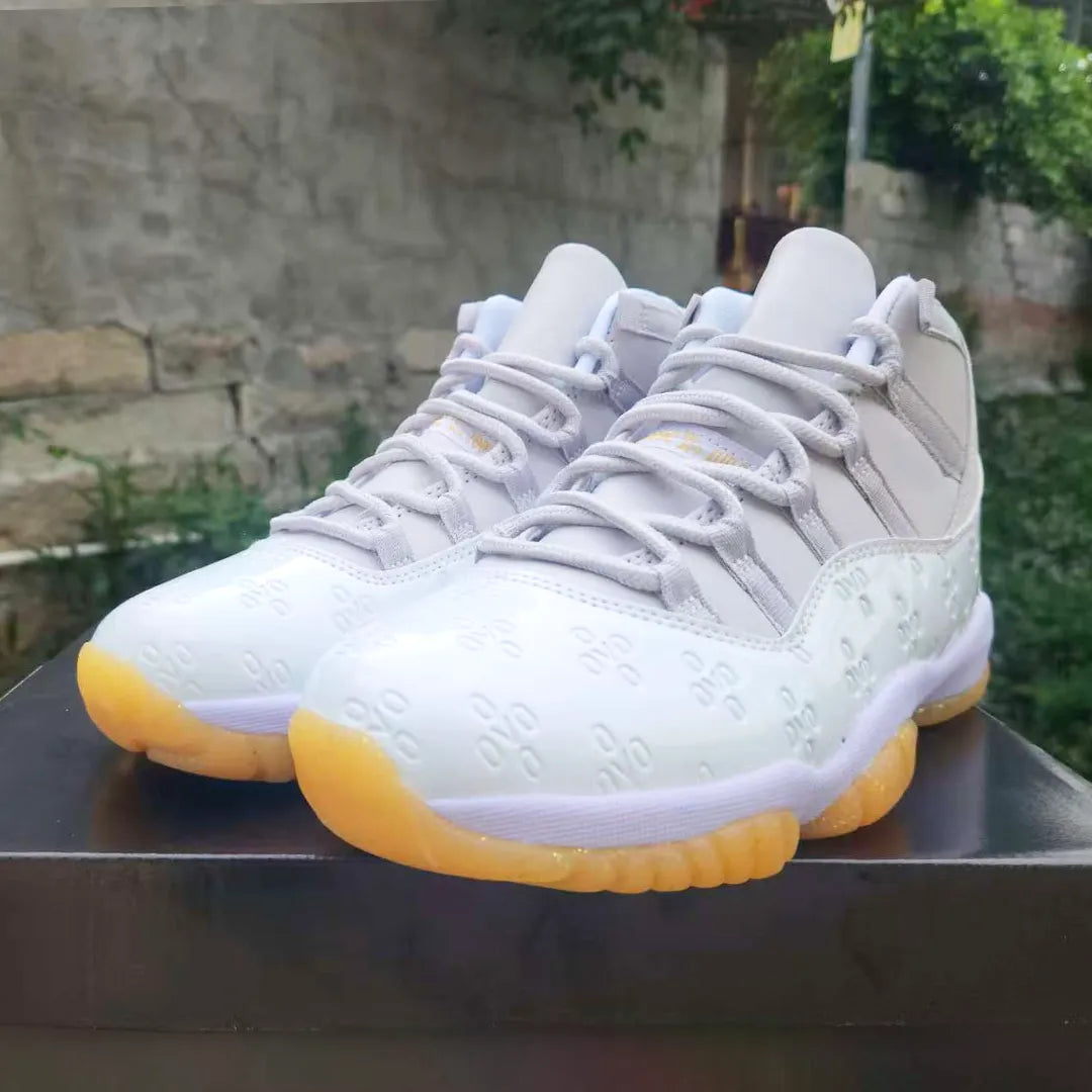 Drake x AJ 11 OVO Monogram White Sample Shoes Sneaker - nk0004469 image 4