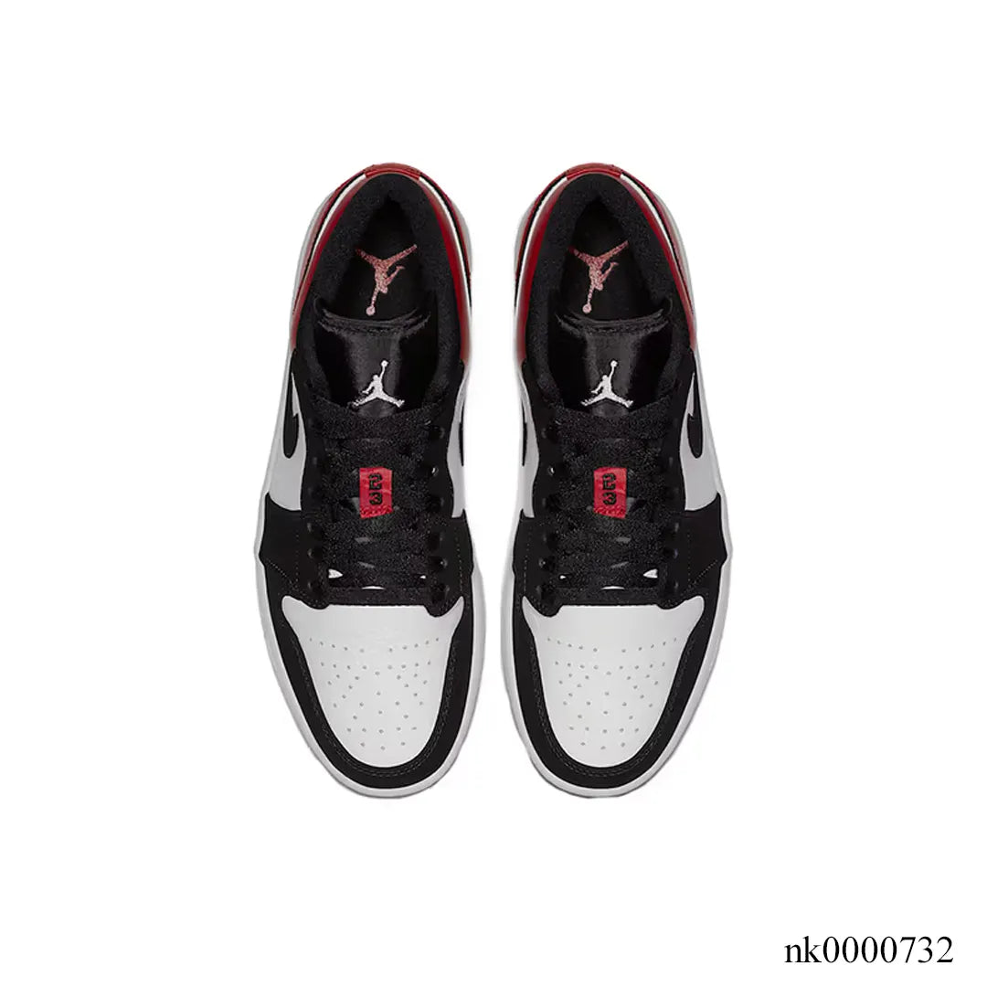 AJ 1 Low Black Toe Shoes Sneakers - nk0000732 image 3
