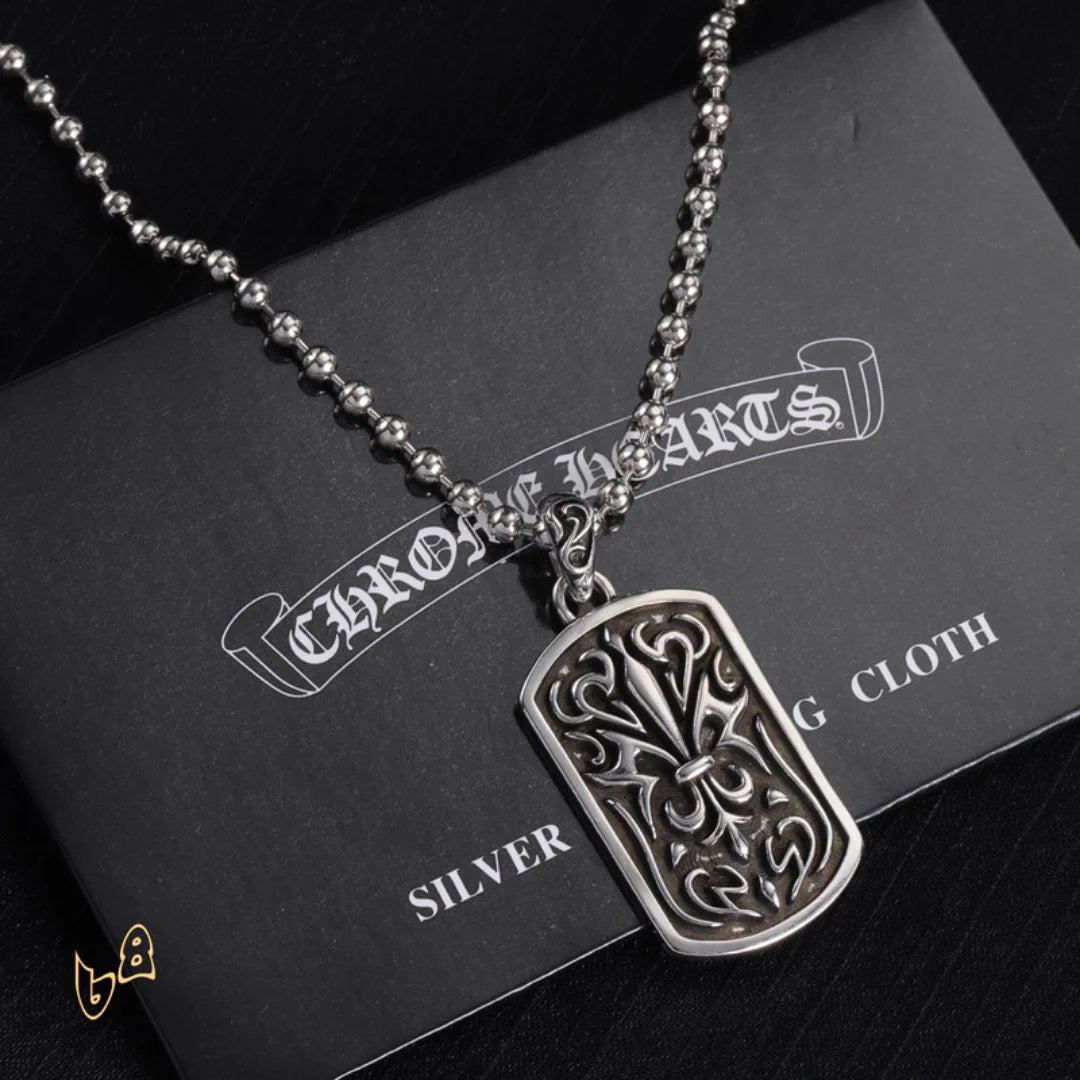 CH Dog Tag Necklace - CH0035 image 3