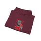 Graphic Print Hooded Sweatshirt - POD0032 image 11