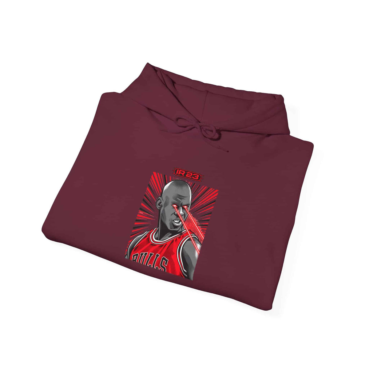 Graphic Print Hooded Sweatshirt - POD0032 image 11