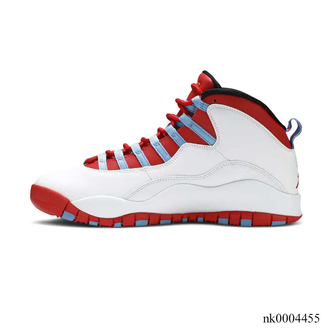 AJ 10 Chicago Flag Shoes Sneakers - nk0004455 image 1