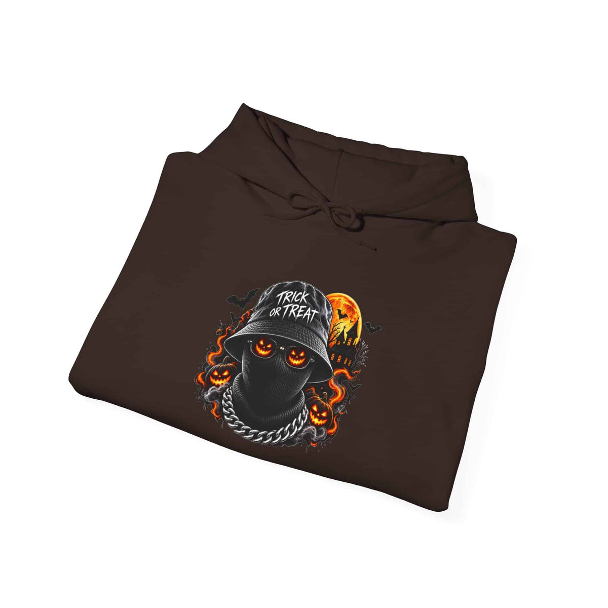 Spooky Streetwear Masked Hooded Sweatshirt image 31