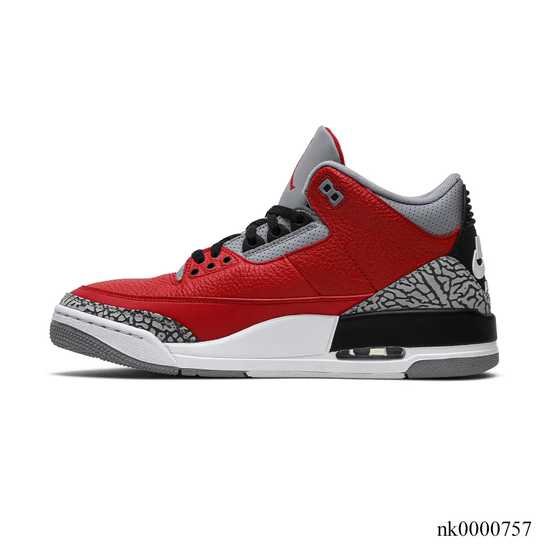 AJ 3 Retro SE Unite Fire Red Shoes Sneakers - nk0000757 image 1