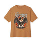 Sinner’s Flame Unisex Oversized Boxy Tee - Toast, L image