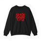 Graphic Print Crewneck Sweatshirt - POD0040 image