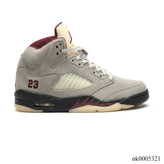 A Ma Maniére x AJ 5 “Light Bone” Shoes Sneakers - nk0005321 image 0