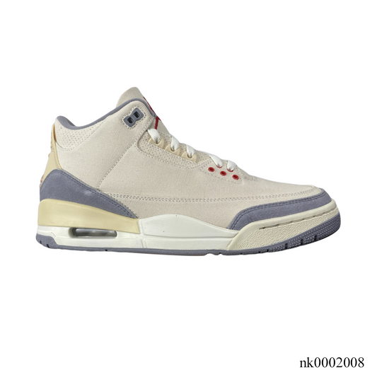 AJ 3 Muslin Shoes Sneakers - nk0002008 image 0