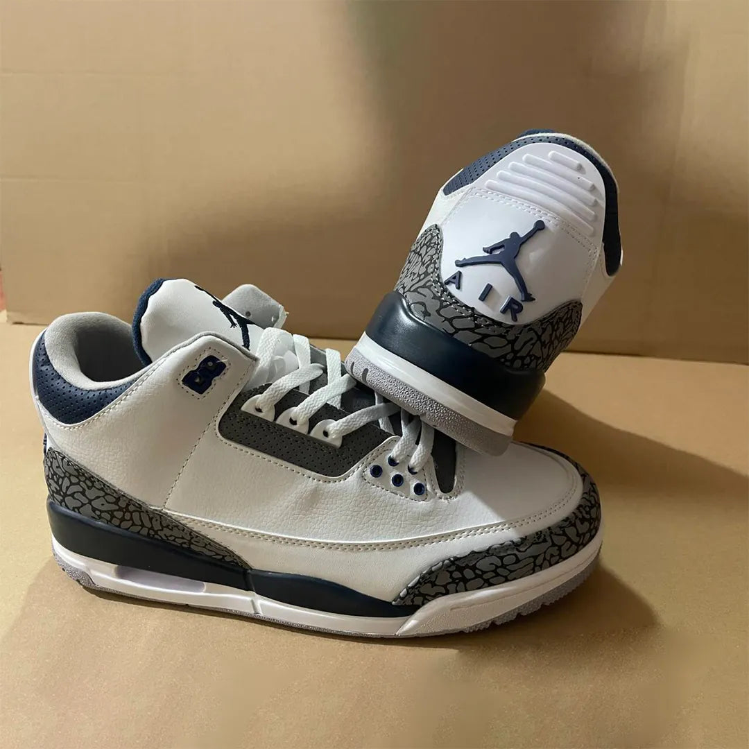AJ 3 Midnight Navy Shoes Sneakers - nk0003532 image 5