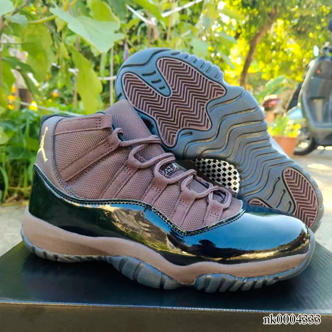 AJ 11 Black Brown Shoes Sneakers - nk0004333 image 4