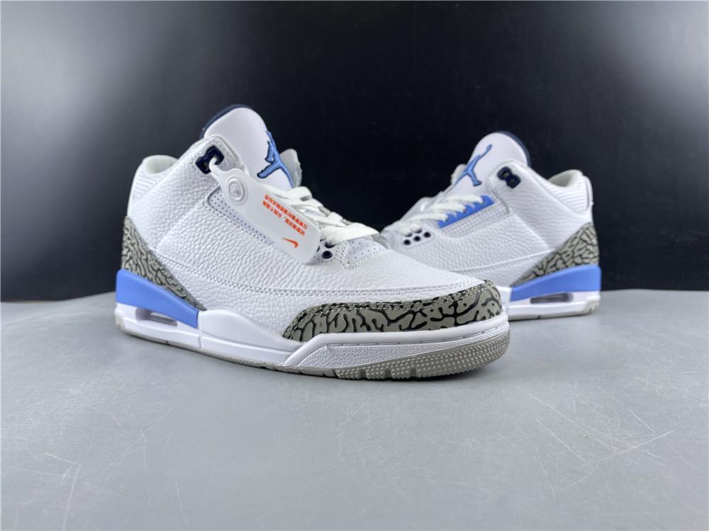AJ 3 Retro UNC (2020) Shoes Sneakers - nk0000682 image 11