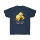 Rap Never Stop Hustle Daily Men T-Shirt - Navy, XL image
