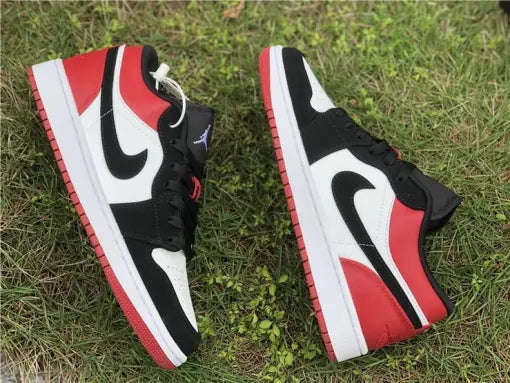 AJ 1 Low Black Toe Shoes Sneakers - nk0000732 image 8