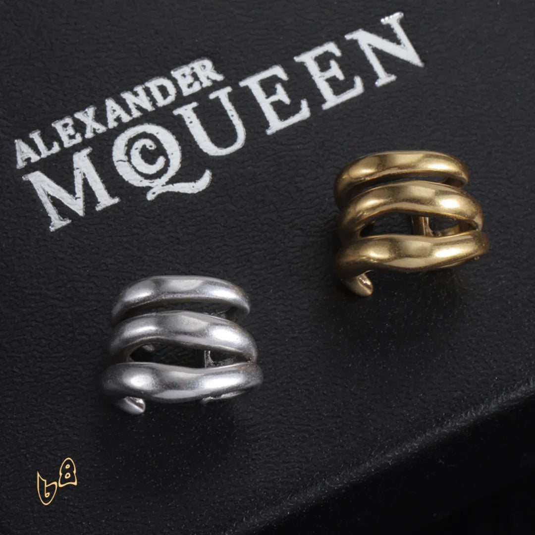 McQueen Multi Hoop Ear Cuffs - MCQ0018 image 2