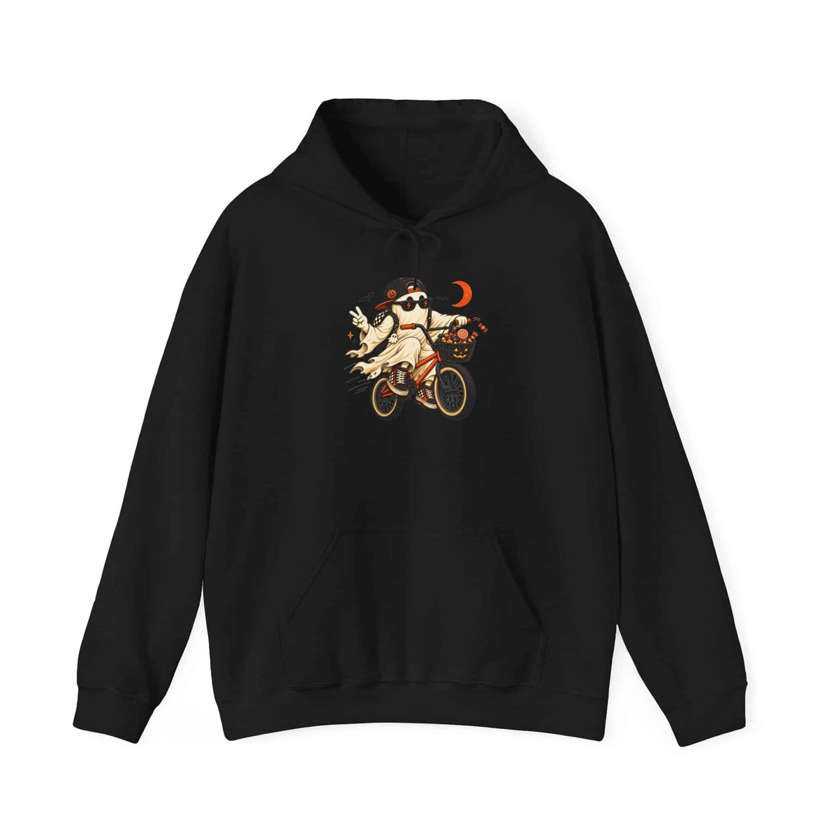Ghost Rider BMX Hooded Sweatshirt - M, Black image