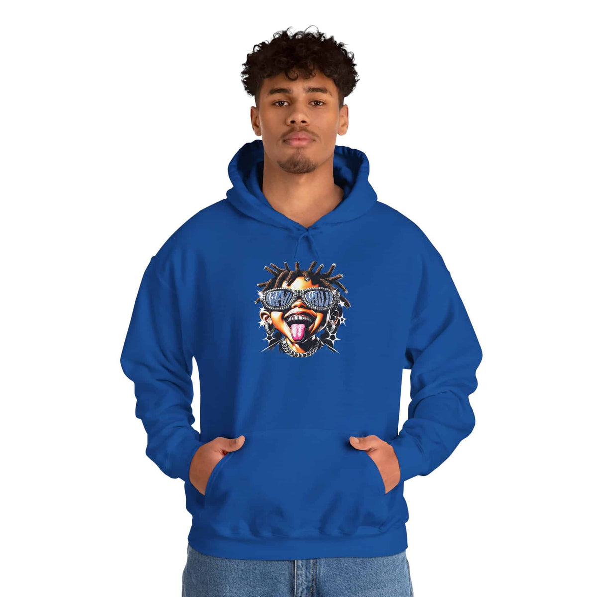 Diamond Drip Hooded Sweatshirt image 73