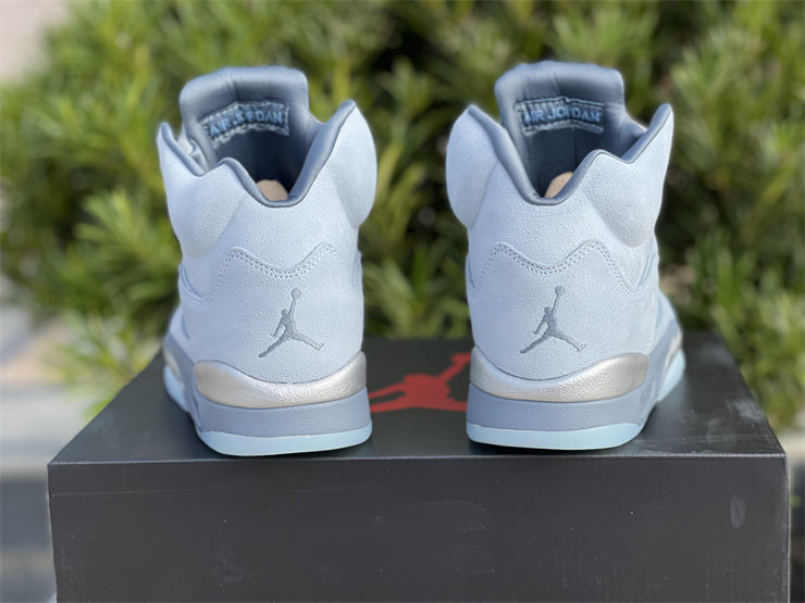 AJ 5 Retro Bluebird Shoes Sneakers - nk0001958 image 5