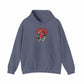 Graphic Print Hooded Sweatshirt - POD0038 image