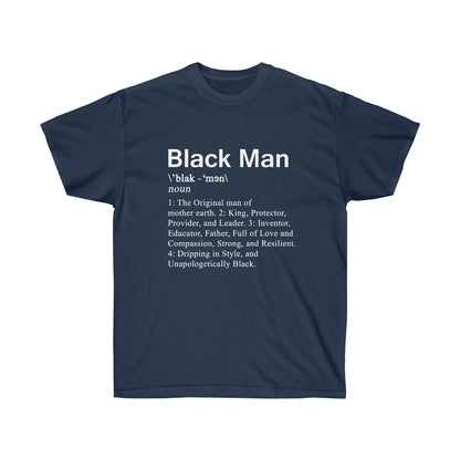 Black Men Definition Men T-Shirt image 10