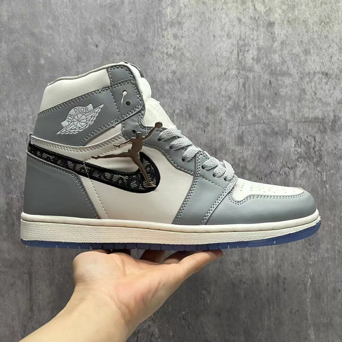 AJ 1 Retro High Dior Shoes Sneakers - nk0005153 image 4