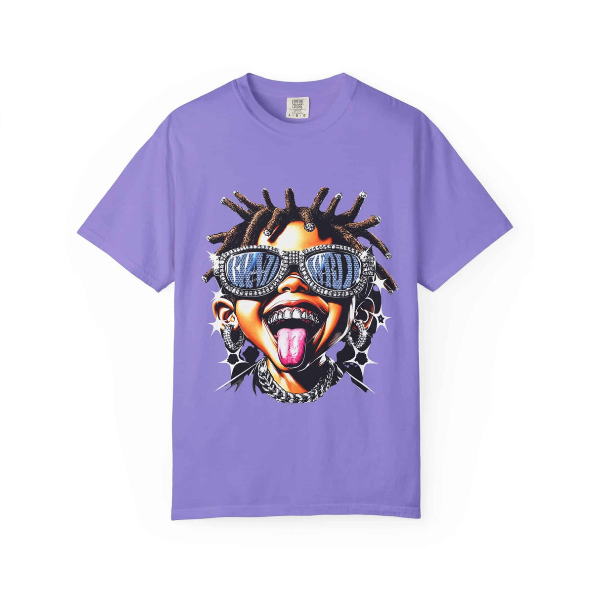 Diamond Drip Unisex Garment-Dyed T-shirt image
