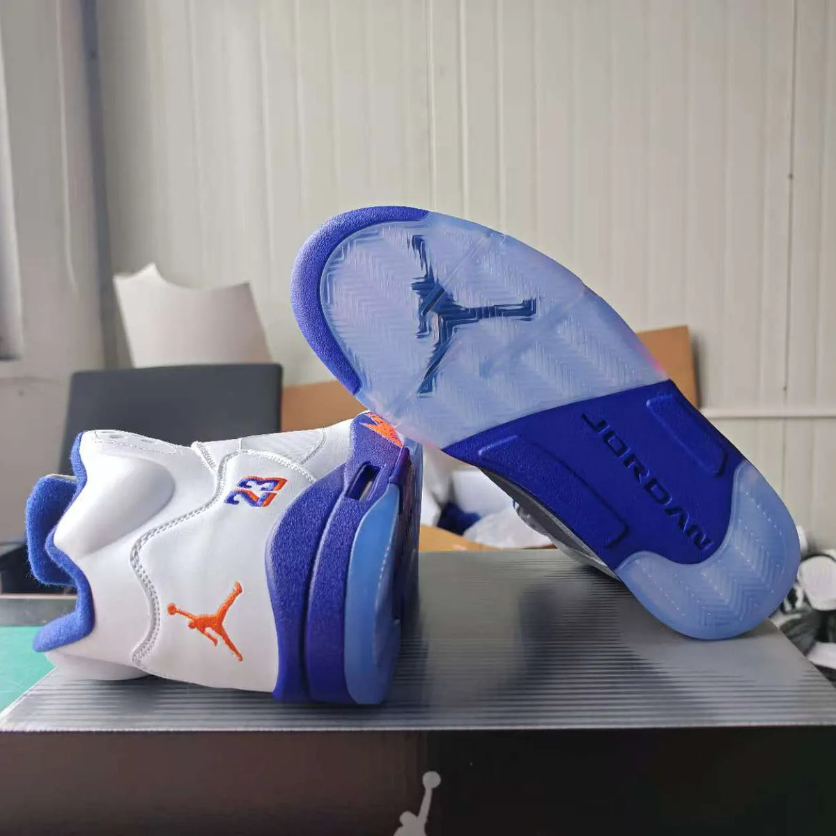 AJ 5 “Phoenix Suns” Shoes Sneakers - nk0005235 image 4