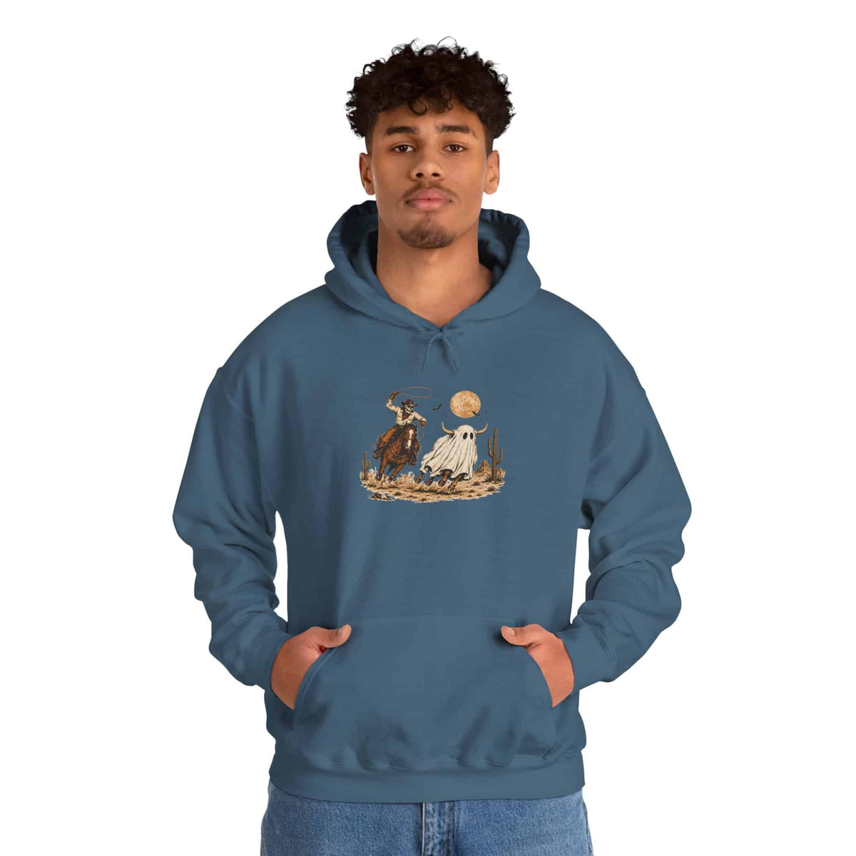 Halloween Cowboy Hooded Sweatshirt image 49