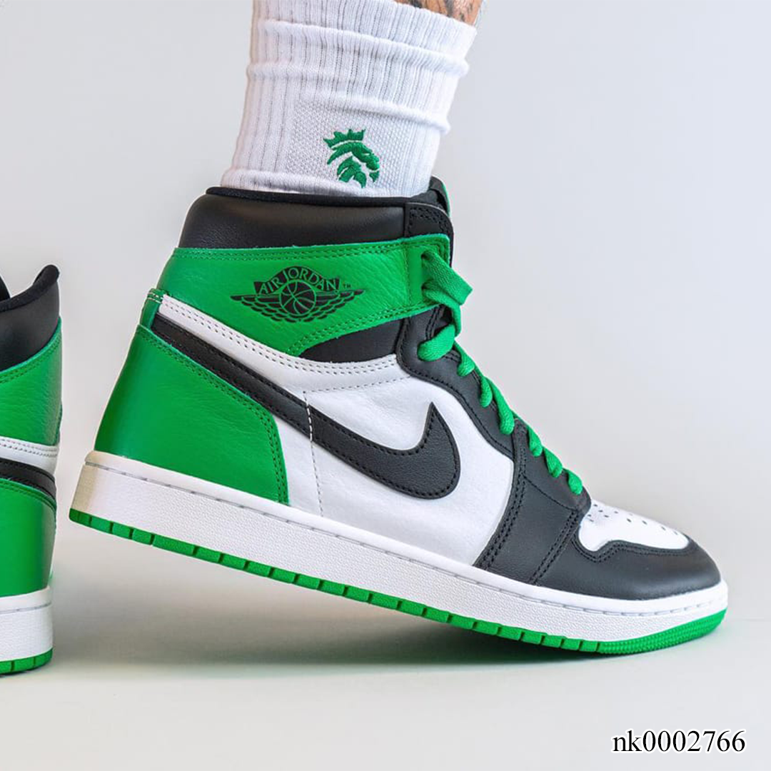 AJ 1 Lucky Green Shoes Sneakers - nk0002766 image 5
