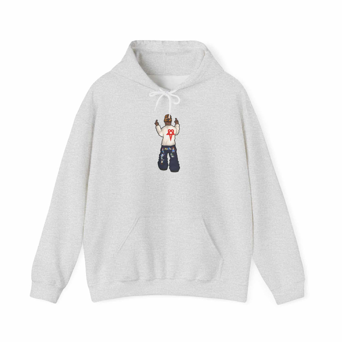 Rebel Attitude Hooded Sweatshirt image 101