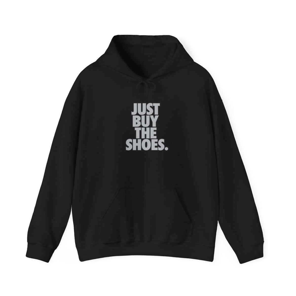 Graphic Print Hooded Sweatshirt - POD0033 - 3XL, Black image