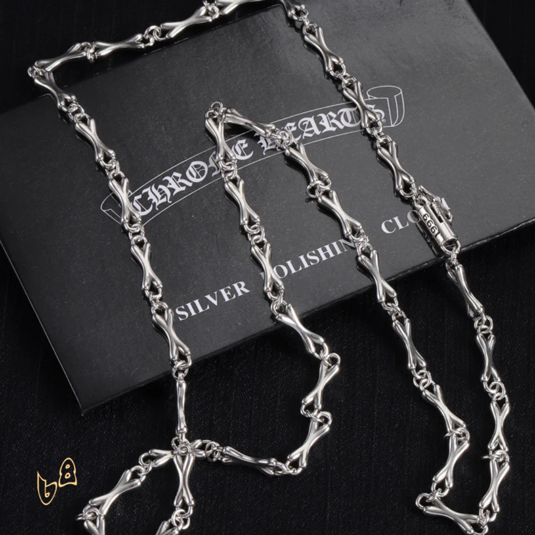CH Bone Chain Necklace - CH0042 image 1