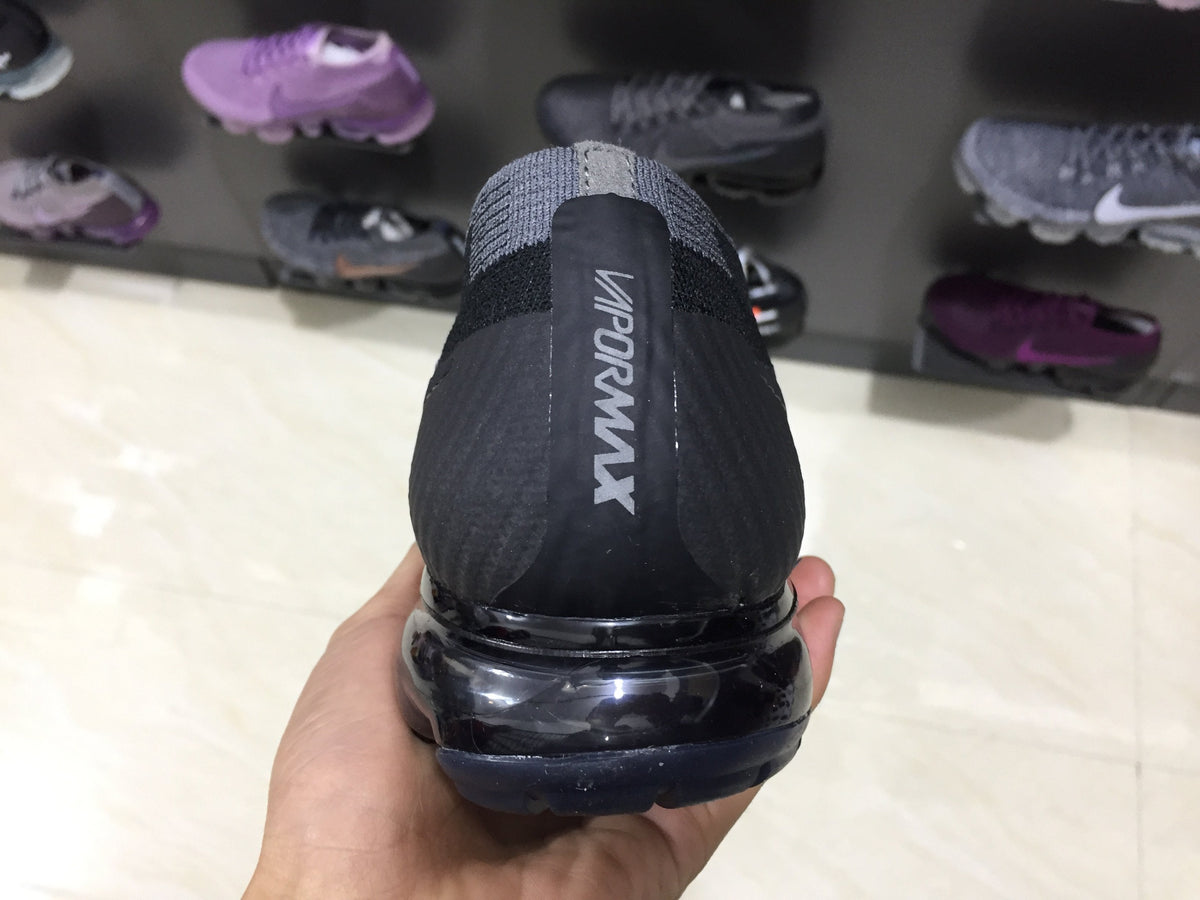 Air VaporMax Flyknit Black Dark Grey Shoes Sneakers - nk0000455 image 7