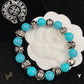 CH Blue Tiger Eye Stone Bracelet - CH0056 - Blue 2 image