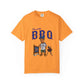 Rap Nas Live At The BBQ Unisex Garment-Dyed T-shirt image