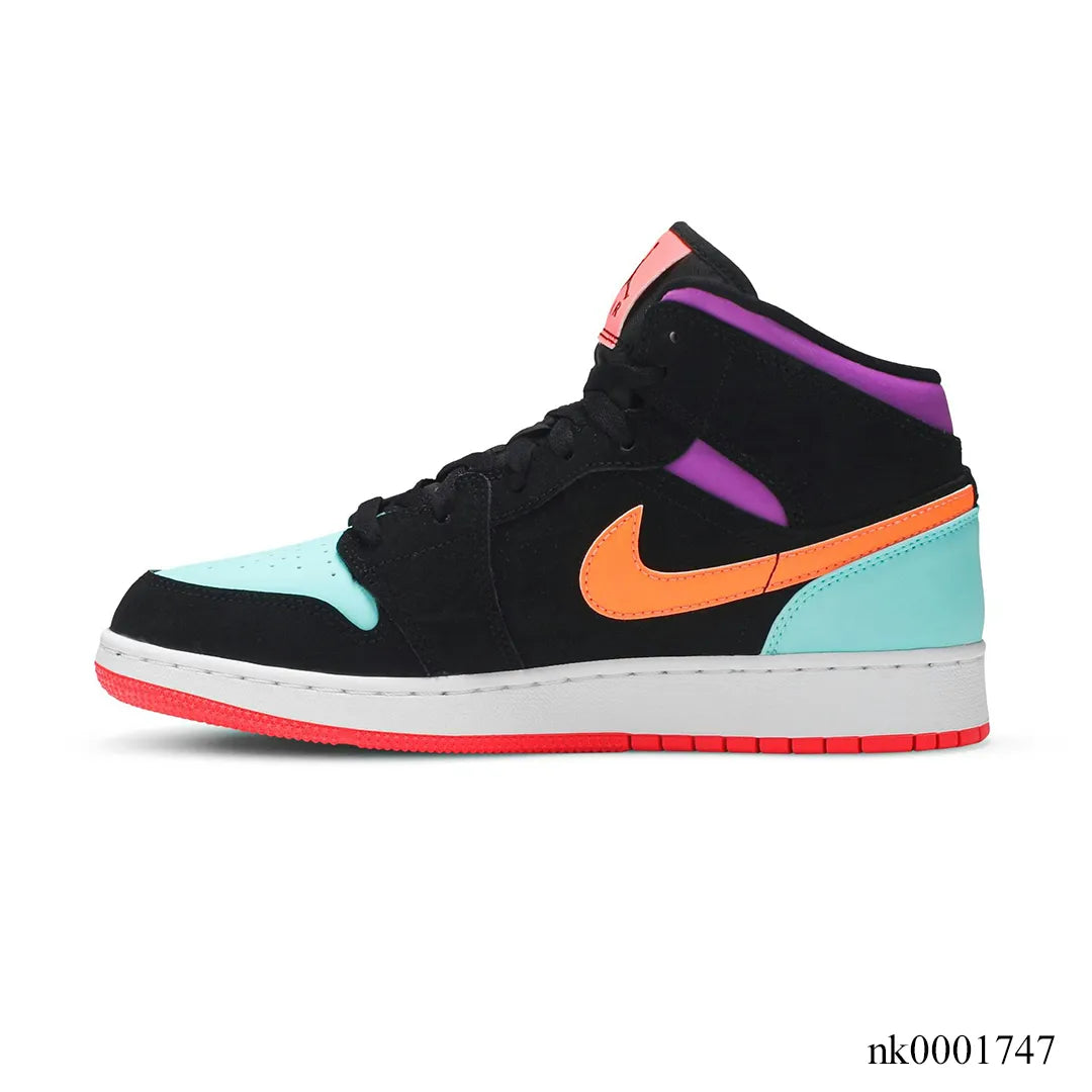 AJ 1 Mid What The Multi-Color Shoes Sneakers - nk0001747 image 1