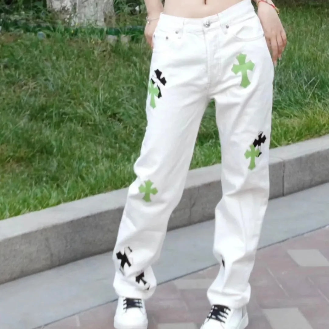 CH Cross Patch Jeans - CH0109 image 14