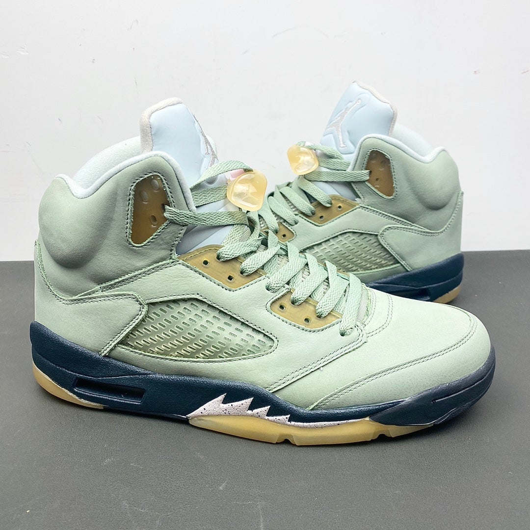 AJ 5 Retro Jade Horizon Shoes Sneakers - nk0001805 image 2