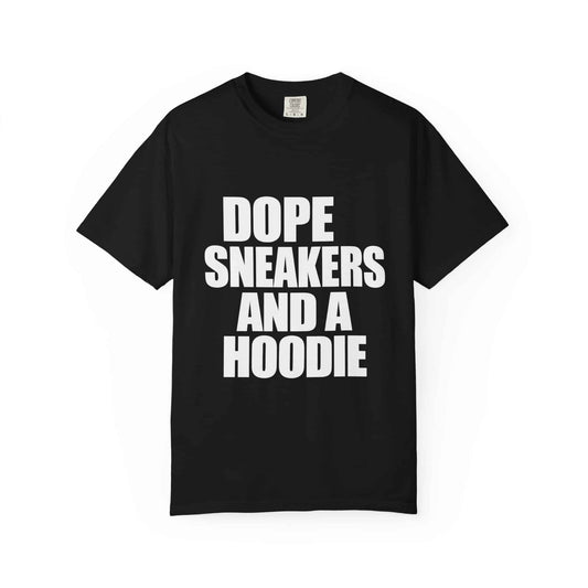 Graphic Print  Unisex Garment-Dyed T-shirt - POD0036 image 0