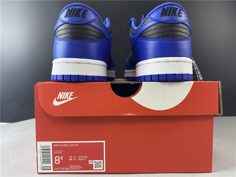 Dunk Low Black Hyper Cobalt (2020) Shoes Sneakers - nk0000765 image 3
