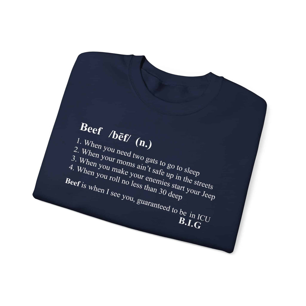 Beef Definition Crewneck Sweatshirt image 38